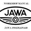 Workshop manual Jawa 638,639,640