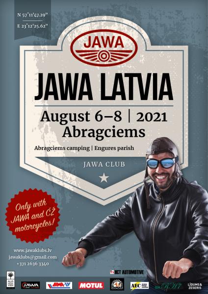 Jawa Latvia 2021- Abragciems- Kurland.