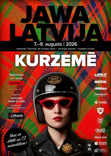 Jawa Latvia 2026- Kurzemē