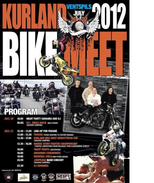 Kurland bike meet 2012
